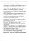 TEXAS STATE EXAM &lpar;PREP AGENT&rpar;