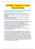 ACAMS Chapter 2 Exam Study Guide