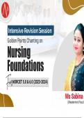 Nursing Foundation Golden Point part 2 