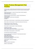 Publix Produce Management Test Practice Q's & A's