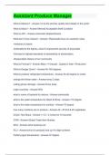 Assistant Produce Manager Questions and Answers