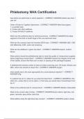 Phlebotomy NHA Certification