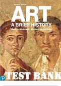 TEST BANK FOR ART A BRIEF HISTORY 7TH EDITION BY MARILYN STOKSTAD AND MICHAEL W. COTHREN
