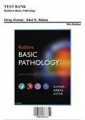Test Bank&colon; Robbins Basic Pathology 10th Edition by Abbas - Ch&period; 1-24&comma; 9780323353175&comma; with Rationales