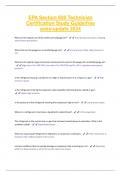 EPA Section 608 Technician  Certification Study Guidefree  passupdate 2024