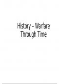 Warfare Through Time Battles