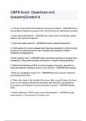 CNPR Exam Questions and Answers