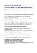 NAPSR Quiz 12 &lpar;practice quizzes&rpar;&lowbar;Questions and Answers&lowbar;Graded