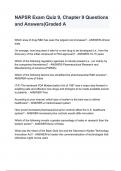 NAPSR Exam Quiz 9&comma; Chapter 9 Questions and Answers&lowbar;Graded