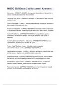 MGSC 395 Exam 3 with correct Answers&period;