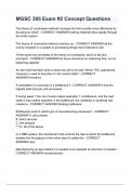 MGSC 395 Exam &num;2 Concept Questions&period;
