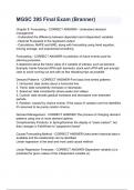 MGSC 395 Final Exam &lpar;Branner&rpar;&period;