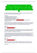 NV Certified Pesticide Applicator General PRACTICE Exam LATEST UPDATE 2024-2025 ACTUAL EXAM 100&plus; QUESTIONS AND 100&percnt; VERIFIED CORRECT ANSWERS GUARANTEED A&plus;