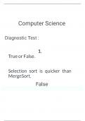 Diagnostic Test 