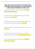 Boat Ed Temporary Boaters Test Questions with 100% Correct Answers | Latest Version 2024 | Expert Verified | Ace the Test