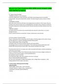 Wound Care Exam Questions With 100&percnt; Correct Answers Latest 2024 &lpar;Verified by Experts&rpar; 