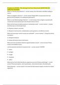 StraighterLine BIO250 - Microbiology Final Exam Study Guide QUESTIONS AND SIMPLIFIED ANSWERS 