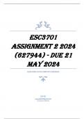 ESC3701 Assignment 2 2024 (627944) - DUE 21 May 2024