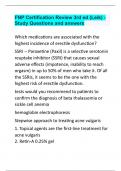 FNP Certification Review 3rd ed &lpar;Leik&rpar; - Study Questions and answers&period;