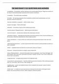 THE BAR EXAM&excl;&excl;&excl;&sol;121 QUESTIONS AND ANSWERS