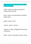 ISEE Upper Level Study Set with 100&percnt; correct answers