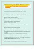 INFORMATION SYSTEMS 2021 CLEP BASED ON OFFICIAL  PRACTICE TEST REVIEW QUESTIONS AND ANSWERS&comma; VERIFIED&sol;