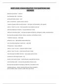 WSET LEVEL 3 EXAM PRACTICE &sol;519 QUESTIONS AND ANSWERS