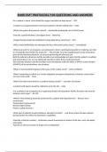 SNHD EMT PROTOCOLS&sol;196 QUESTIONS AND ANSWERS