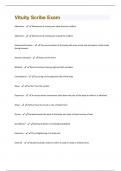 Vituity Scribe Exam Questions & Answers Already Graded A+