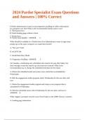 2024 Pardot Specialist Exam Questions and Answers | 100% Correct | Graded A+.