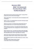 Answers 2024  DEAF 310 Homework  Practical Exam 100&percnt;ul