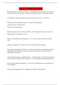 Exam 1&colon; PNR 106 Q&A