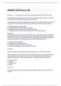 GNUR 238 Exam &num;2 with perfect answers 2024