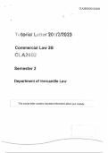 CLA2602 Exam Paper plus Tutorial