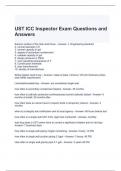 UST ICC Inspector Exam Questions and Answers (Graded A)