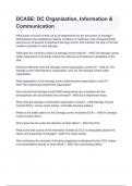 DCASE&lowbar; DC Organization&comma; Information & Communication&period;