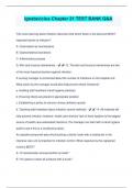 Ignatavicius Chapter 21 TEST BANK Q&A