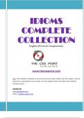 Complete Idioms Collection
