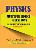 PHYSICS Multiple Choice Questions for IIT - NEET / IAS / GCSE / SAT / MAT Fully Solved