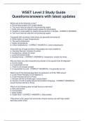 WSET Level 2 Study Guide  Questions&sol;answers with latest updates