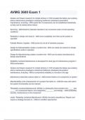 AVMG 3600 Exam 1 &lpar;1