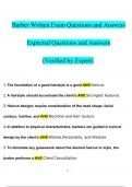 Barber Written Exam 2024 Expected Questions and Answers (Verified by Expert)