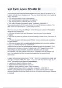 Med-Surg&lowbar; Lewis&lowbar; Chapter 28