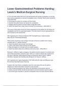 Lower Gastrointestinal Problems Harding&lowbar; Lewis's Medical-Surgical Nursing