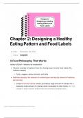 Chapter 2: Designing a Healthy Eating Pattern and Food Labels
