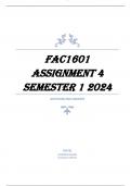 FAC1601 Assignment 4 Semester 1 2024 (215199)- DUE 20 May 2024