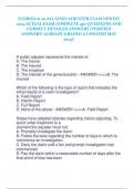 FLORIDA 6-20 ALL LINES ADJUSTER EXAM NEWEST 2024 ACTUAL EXAM COMPLETE 450 QUESTIONS AND CORRECT DETAILED ANSWERS &lpar;VERIFIED ANSWERS&rpar; ALREADY GRADED A UPDATED MAY  2024&excl;&excl;