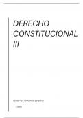 Derecho Constitucional III UNED