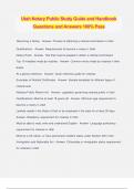 Utah Notary Public Study Guide and Handbook Questions and Answers 100&percnt; Pass
