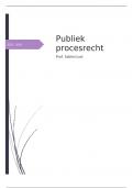 Samenvatting Publiek Procesrecht 2023-24